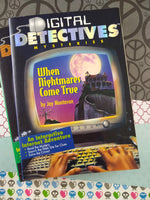 Vintage 2001 Digital Detectives Mysteries Softcover Book Set/3 #1, #2, #3