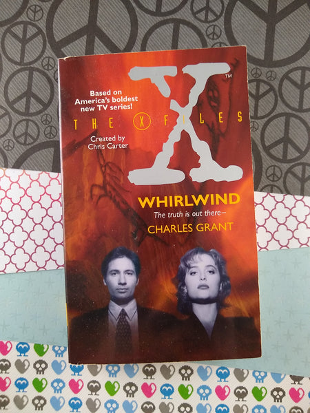 Vintage 1995 1st Printing The X Files: Whirlwind by Charles Grant Paperback