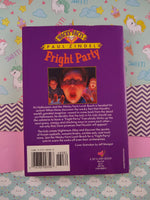 Vintage 1993 Wacky Facts: Fright Party by Paul Zindel Softcover **Signed**