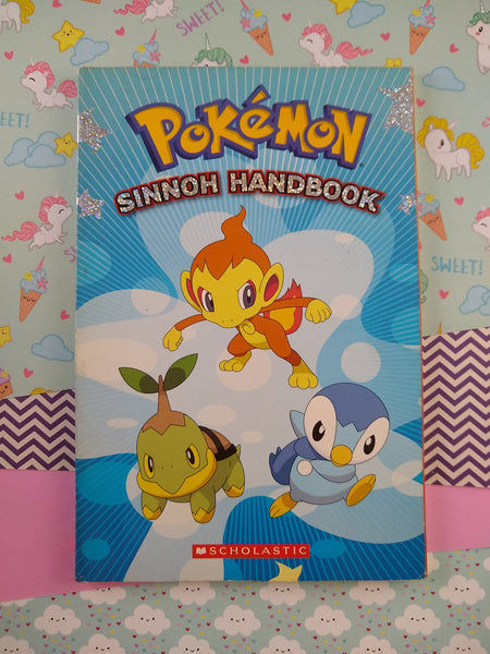 2007 Pokemon Sinnoh Handbook Paperback, Nice & Clean