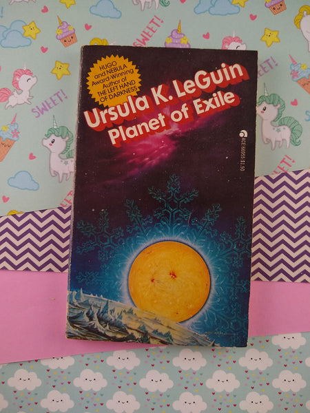 Vintage 1976 Planet of Exile by Ursula K. LeGuin Paperback Softcover