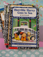 Vintage Scholastic First Edition Softcover Horrible Harry Book Set/5 Nice & Clean