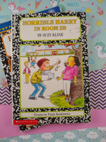 Vintage Scholastic First Edition Softcover Horrible Harry Book Set/5 Nice & Clean