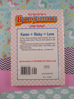 Vintage 1991 1st Printing Baby-Sitters Little Sister #15 "Karen's in Love" Paperback Book