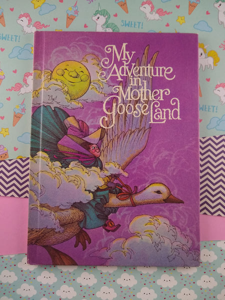 Vintage 1974 "My Adventure in Mother Goose Land" A Read About Me Book, Hardcover