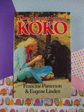 Vintage 1982 Hardcover, The Education of Koko by Francine Patterson & Eugene Linden