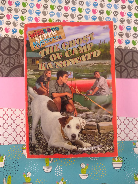 Vintage 1999 1st Printing Wishbone Super Mysteries The Ghost of Camp Kanowato Paperback