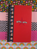 Vintage 2003 Betty Boop Spiral Lined Journal, Clean & Unused