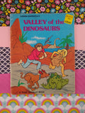 Vintage 1975 Hanna-Barbera's Valley of the Dinosaurs Rand McNally Softcover Book