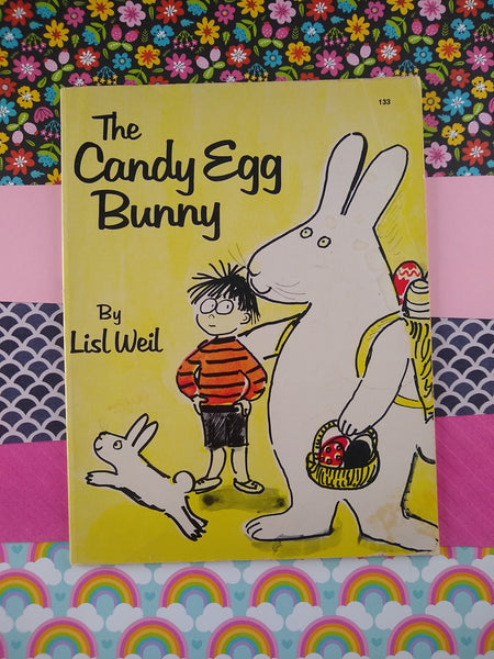 Vintage 1977 Lisl Weil "The Candy Egg Bunny" Softcover Picture Book, Nice / Clean