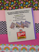 Vintage 1988 Wendy's World Wildlife Books WWF All About Koalas Hardcover Book