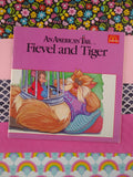 Vintage 1986 An American Tail "Fievel and Tiger" Softcover McDonalds Promo, Nice & Clean