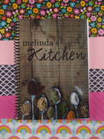 2014 Melinda's Kitchen Vegan Vegetarian Cookbook Spiralbound, Like New