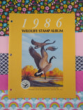 National Wildlife Federation Wildlife Stamp Album 1986, NO STAMPS