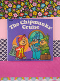 Vintage 1984 The Chipmunks' Cruise Random House Miniature Paperback Book