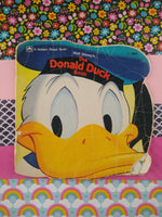 Vintage 1964 Paperback "The Donald Duck Book" a Golden Shape Book