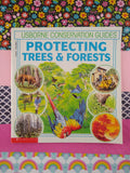 Vintage 1994/1995 1st (Scholastic) Printing Usborne Conservation Guides Set/2 Softcover