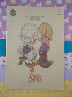 Vintage 1980's Precious Moments Designs by Gloria & Pat Cross Stitch Pattern Book PM-2