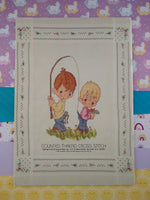 Vintage 1980's Precious Moments Designs by Gloria & Pat Cross Stitch Pattern Book PM-2