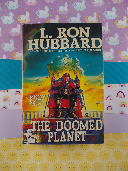 Vintage 1987 Mission Earth Volume 10: The Doomed Planet Hardcover by L. Ron Hubbard