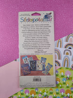 Vintage Stickopotamus Stickers, Shimmer Moon Stars Celestial, 1 Sheet New & Sealed