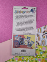 Vintage Stickopotamus Stickers, Shimmer Shiny Makeup Beauty, 1 Sheet New & Sealed