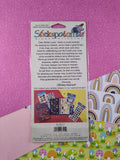 Vintage Stickopotamus Stickers, Shimmer Rainbow Confetti, 1 Sheet New & Sealed