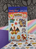 Vintage 1999 Official Nintendo DesignWare Pokemon Stickers, New & Sealed Pack of 2 Sheets