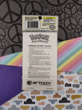 Vintage 1999 Pokemon Temporary Tattoo Sheet; New & Unopened