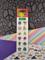 Vintage 1999 Sandylion Pokemon Bug/Grass Full Sticker Sheet Sealed, Unopened