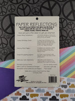 Vintage Paper Reflections Craft Accent Sealed Sticker Sheet Pack, 4 Sheets