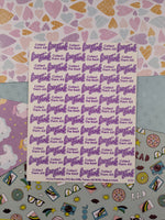 Vintage Lisa Frank Rainbow Horses Ponies Prism Full Sticker Sheet S731