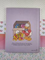 Vintage 1990 Disney's Larn with Mickey Donald's Attic Adventure Hardcover