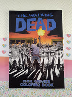 The Walking Dead: Rick Grimes Adult Coloring Book by Robert Kirkman (2016, Paperback)