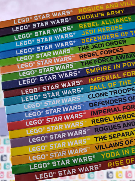 2015 The LEGO Group LEGO Star Wars Hardcover Book Lot, Set/20 Books NEW