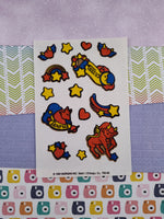 Vintage 1984 Horoscope Taurus Scratch 'n Sniff Full Sticker Sheet