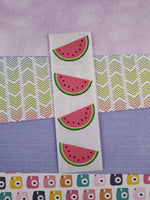 Vintage 1990 Mrs. Grossman's Summer Watermelon Slices Full Sticker Sheet, Unused