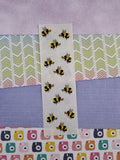 Vintage 1989 Mrs. Grossman's Buzzy Bumble Bees Full Sticker Sheet, Unused
