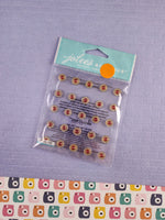 Jolee's Boutique 25pc Red Gem Embellishments 3-Dimensional Sticker Pack, New/Sealed