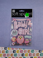 Me & My Big Ideas Sealed 3-D Sticker Sheet Unused, Baby Girl Owls Doves