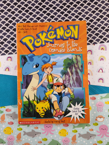 Vintage 2000 1st Printing Pokemon Scholastic Softcover #9, Journey to the Orange Islands