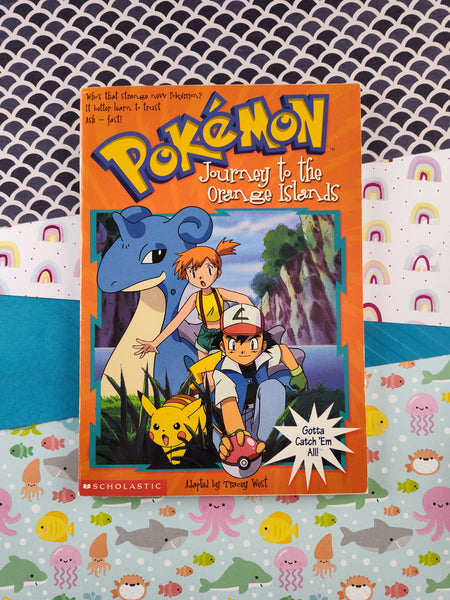 Vintage 2000 1st Printing Pokemon Scholastic Softcover #9, Journey to the Orange Islands