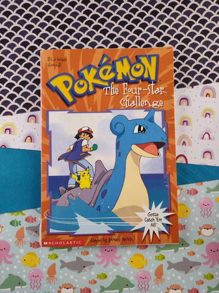 Vintage 1999 1st Printing Pokemon Scholastic Softcover #11, The Four-Star Challenge