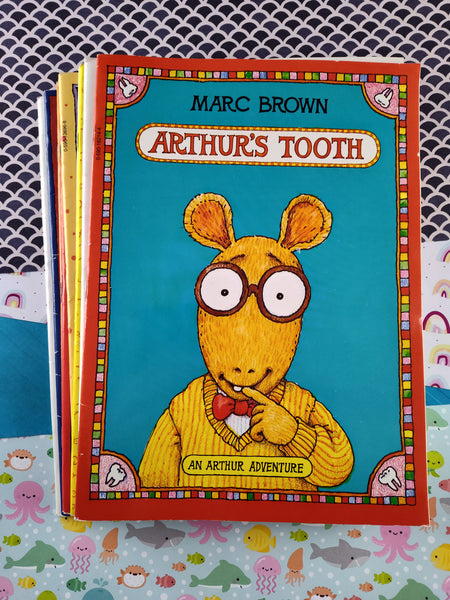 Vintage 1970's - 1990's Arthur Adventure by Marc Brown Softcover Set/9