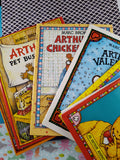 Vintage 1970's - 1990's Arthur Adventure by Marc Brown Softcover Set/9