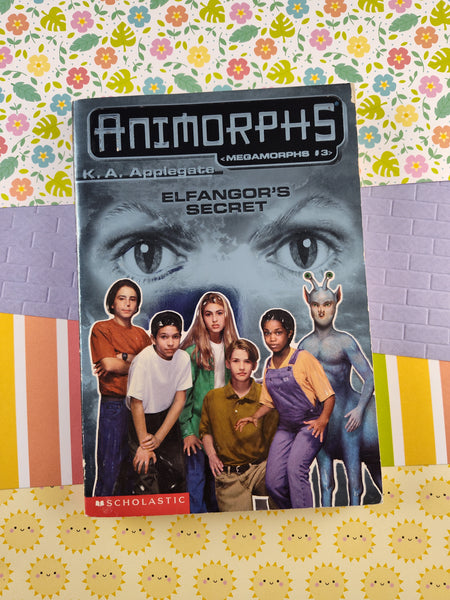 Vintage 1999 1st Printing K.A. Applegate Animorphs Megamorphs #3, Elfangor's Secret