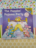 Vintage 1986 The Popples' Pajama Partyby Gail George Softcover Clean, Nice