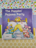 Vintage 1986 The Popples' Pajama Partyby Gail George Softcover Clean, Nice