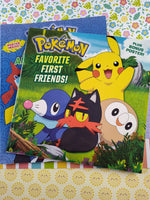 Pokemon Softcover Children's Book Set/3 Books, w/Poster