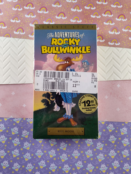 Vintage Adventures of Rocky & Bullwinkle Volume 4 VHS Tape, New / Sealed